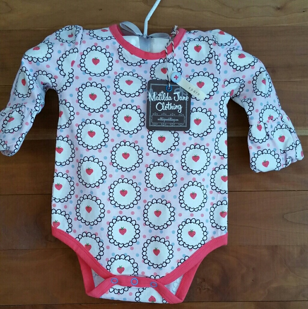 NWT Matilda Jane 3 to 6 months BY HEART bodysuit